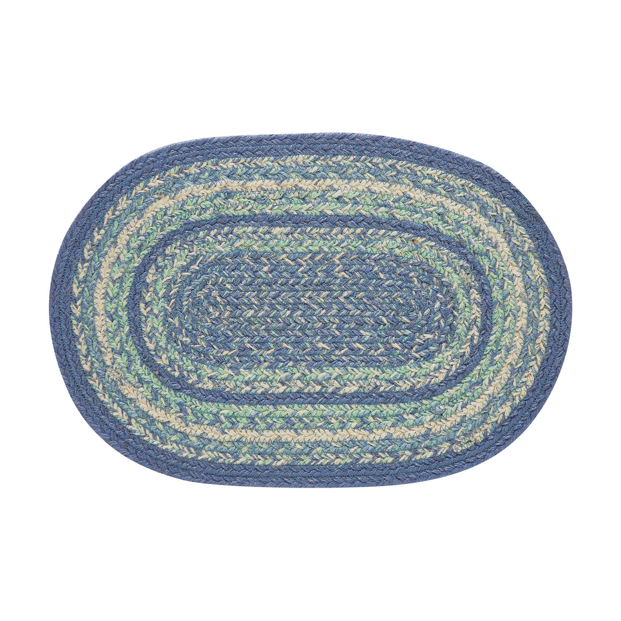 Jolie Jute Oval Placemat 10x15 - The Fox Decor