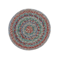 Multi Jute Trivet 8 inch Diameter - The Fox Decor