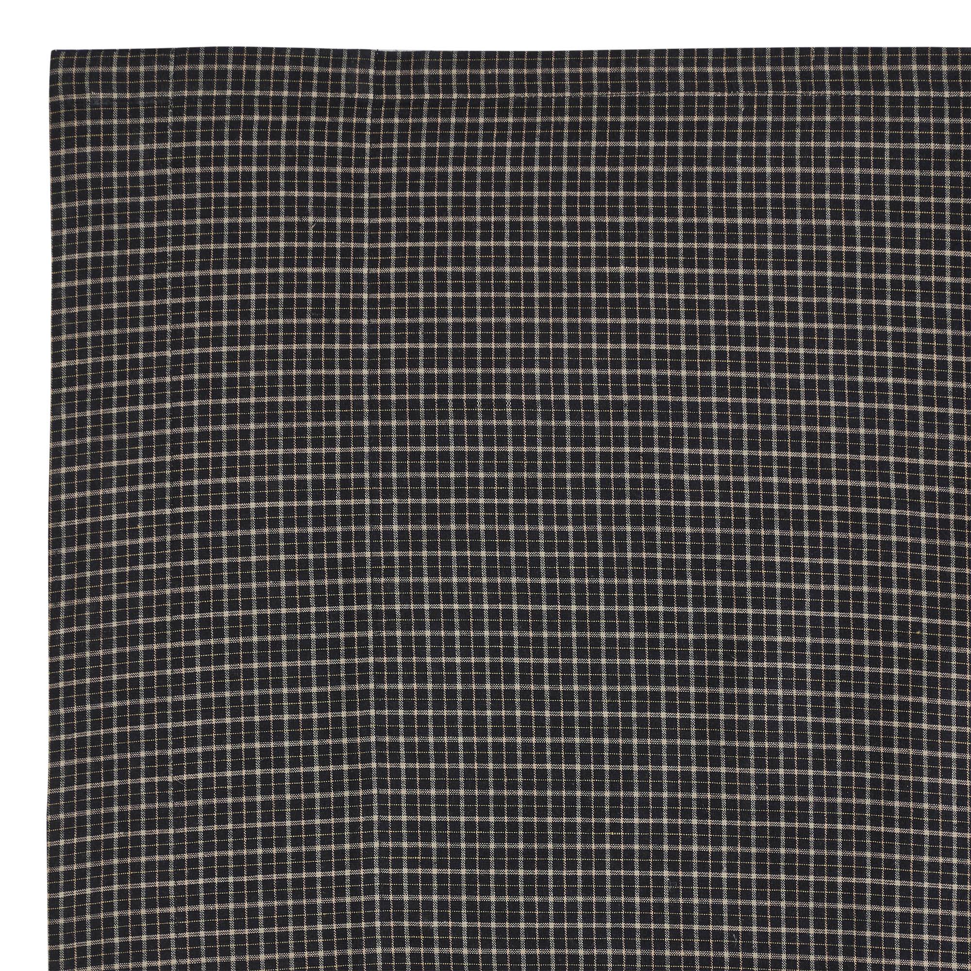 Kettle Grove Plaid Scalloped Blackout Panel 84x40 VHC Brands - The Fox Decor