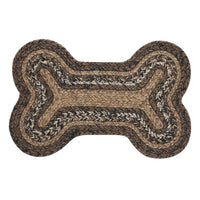 Espresso Indoor/Outdoor Small Bone Rug 11.5x17.5 - The Fox Decor