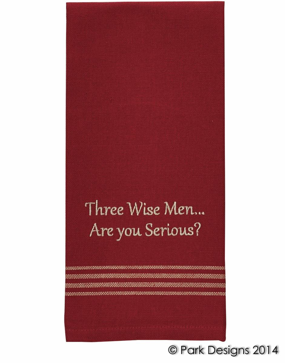 Three Wise Men Dishtowel - The Fox Decor