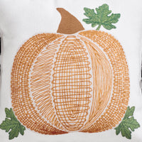 Thumbnail for Annie Black Check Pumpkin Pillow 12x12