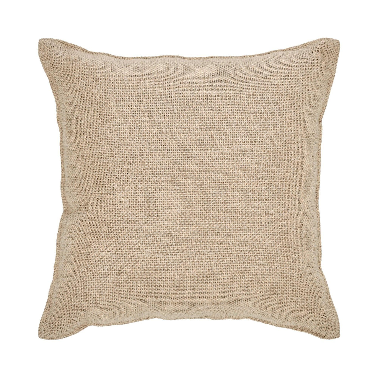 Raven Harvest Burlap Jute Pillow 12x12 - The Fox Decor