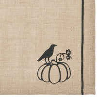 Raven Harvest Burlap Jute Placemat Set of 2 13x19 - The Fox Decor
