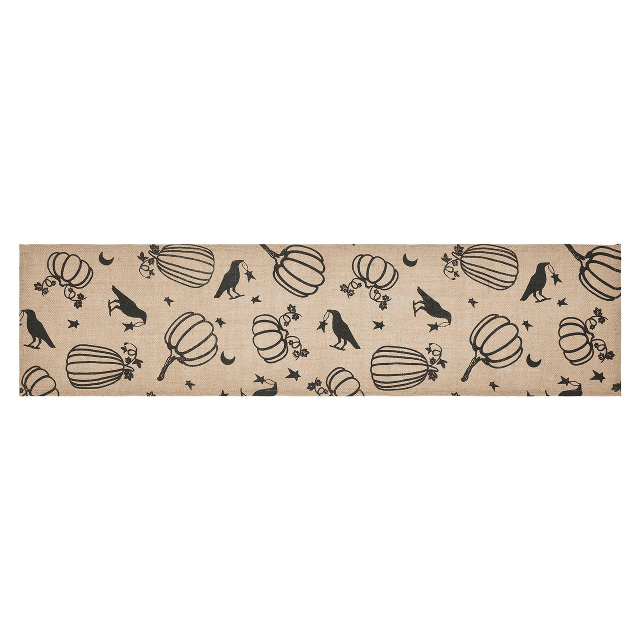 Raven Harvest Burlap Jute Runner 12x48 - The Fox Decor