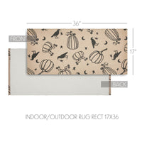 Raven Harvest Indoor/Outdoor Rug Rect 17x36 - The Fox Decor
