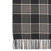 Thumbnail for Eston Black Tan Plaid Throw 50x60 - The Fox Decor