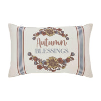 Bountifall Autumn Blessings Pillow 14x22 - The Fox Decor