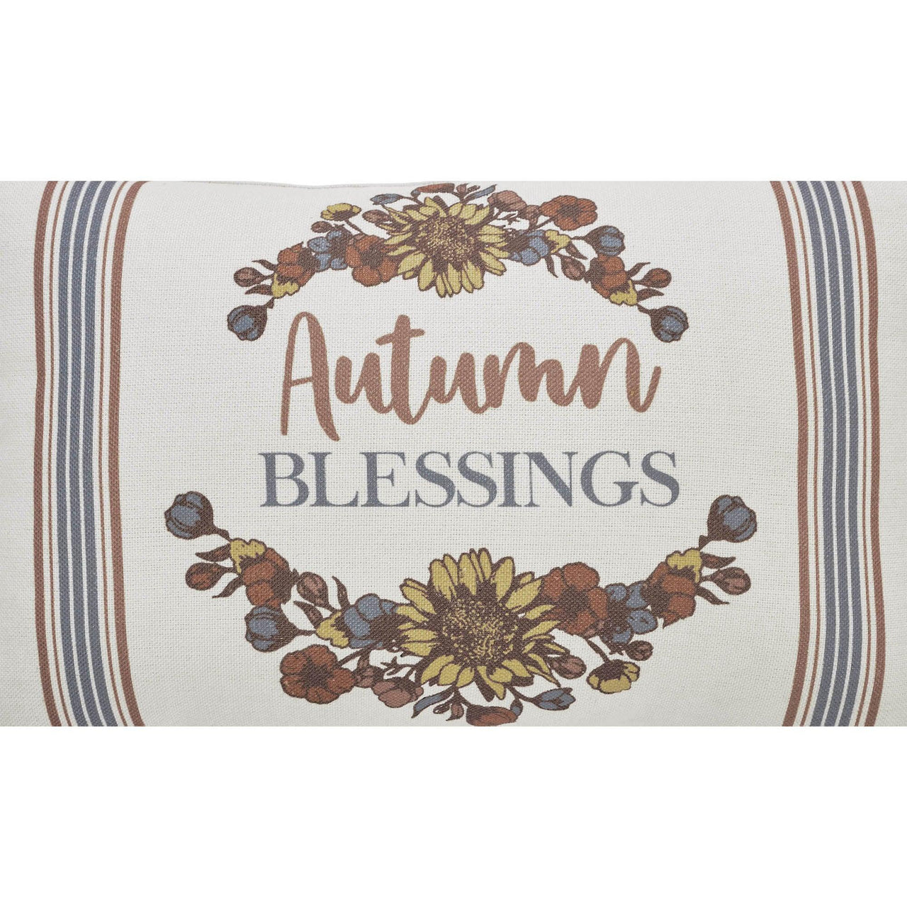 Bountifall Autumn Blessings Pillow 14x22 - The Fox Decor