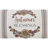 Bountifall Autumn Blessings Pillow 14x22 - The Fox Decor