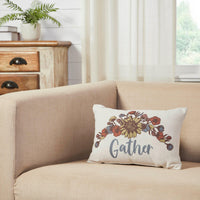 Bountifall Floral Gather Pillow 9.5x14 - The Fox Decor