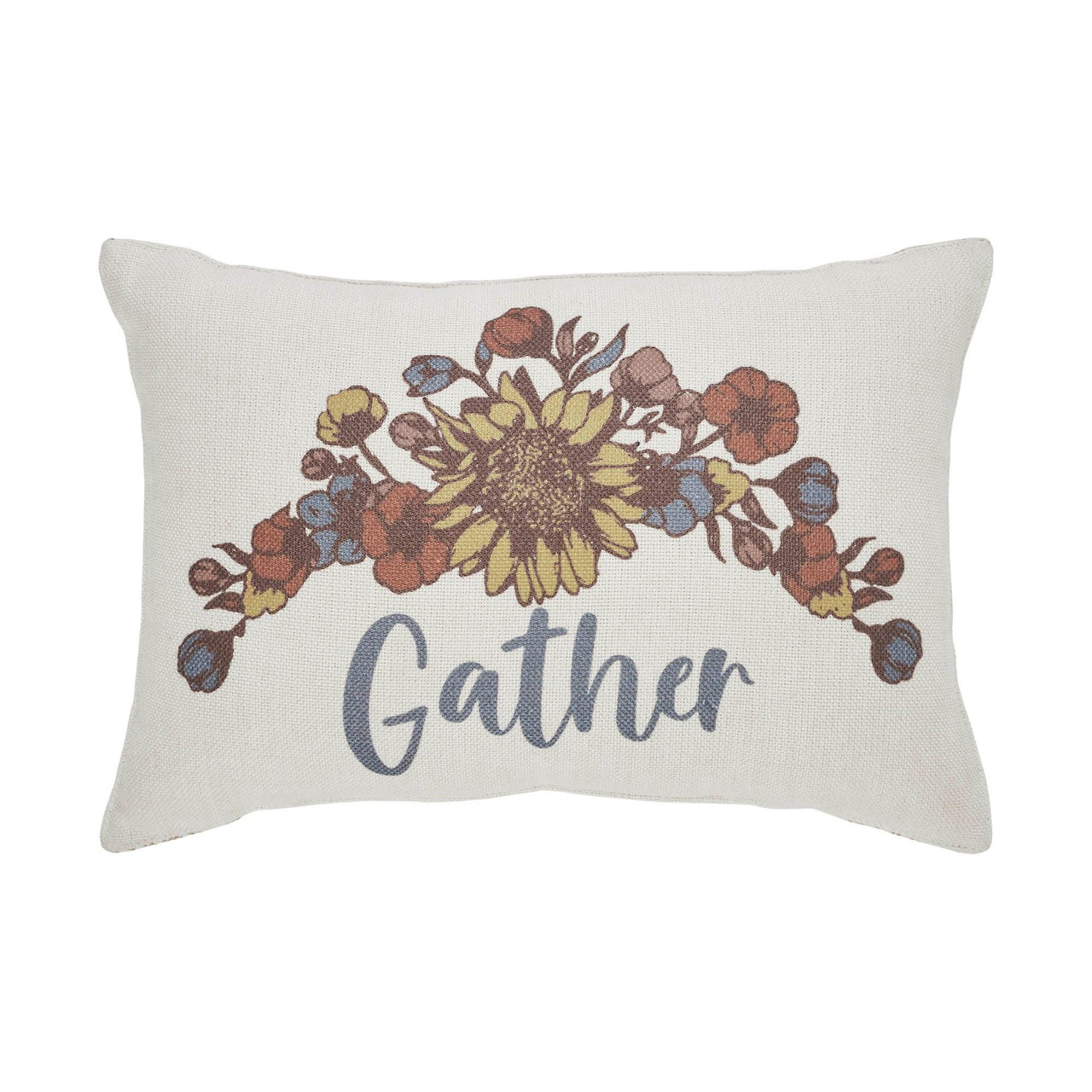 Bountifall Floral Gather Pillow 9.5x14 - The Fox Decor