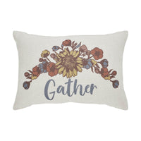 Bountifall Floral Gather Pillow 9.5x14 - The Fox Decor