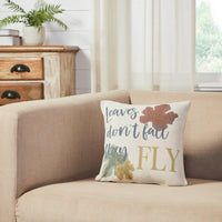Bountifall Leaves Fly Pillow 12x12 - The Fox Decor