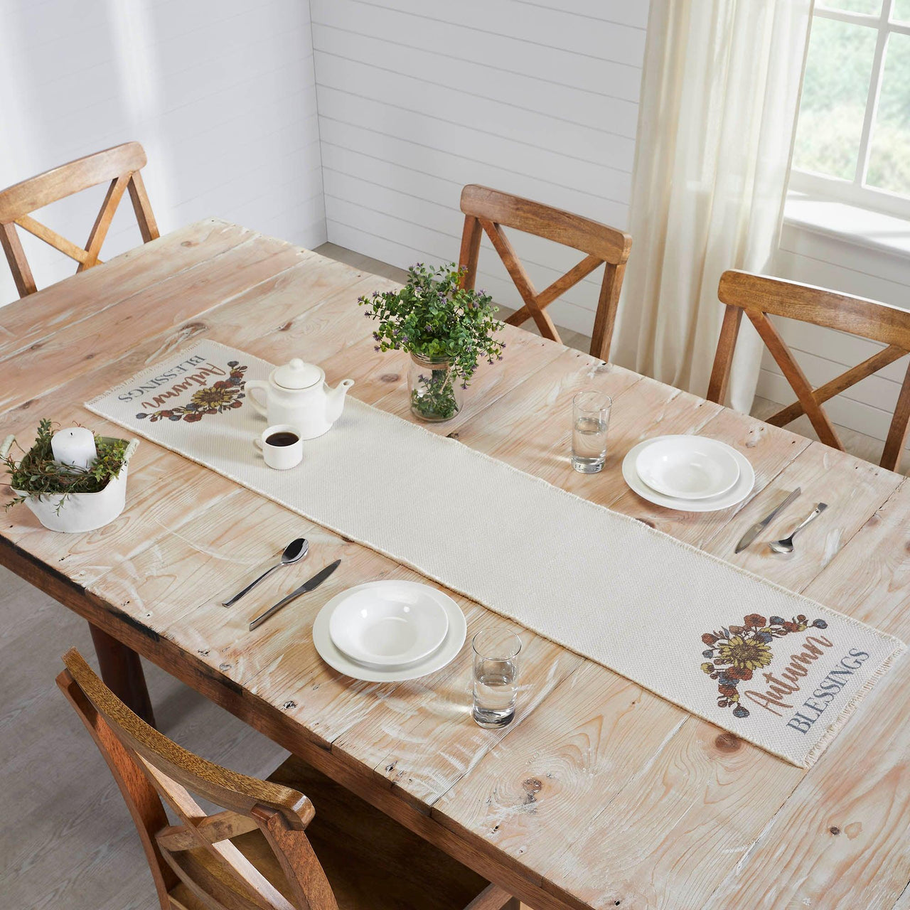 Bountifall Autumn Blessings Runner 12x60 - The Fox Decor