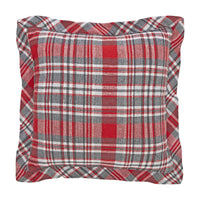 Gregor Plaid Wreath Pillow 12x12 - The Fox Decor