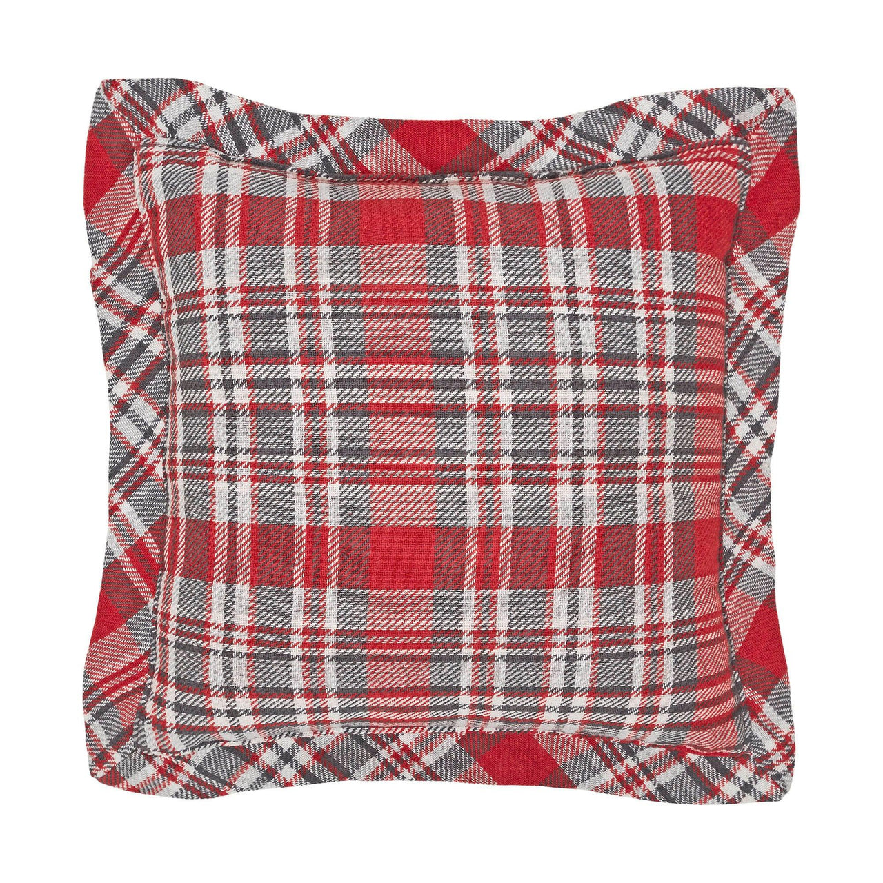 Gregor Plaid Wish Pillow 12x12 - The Fox Decor