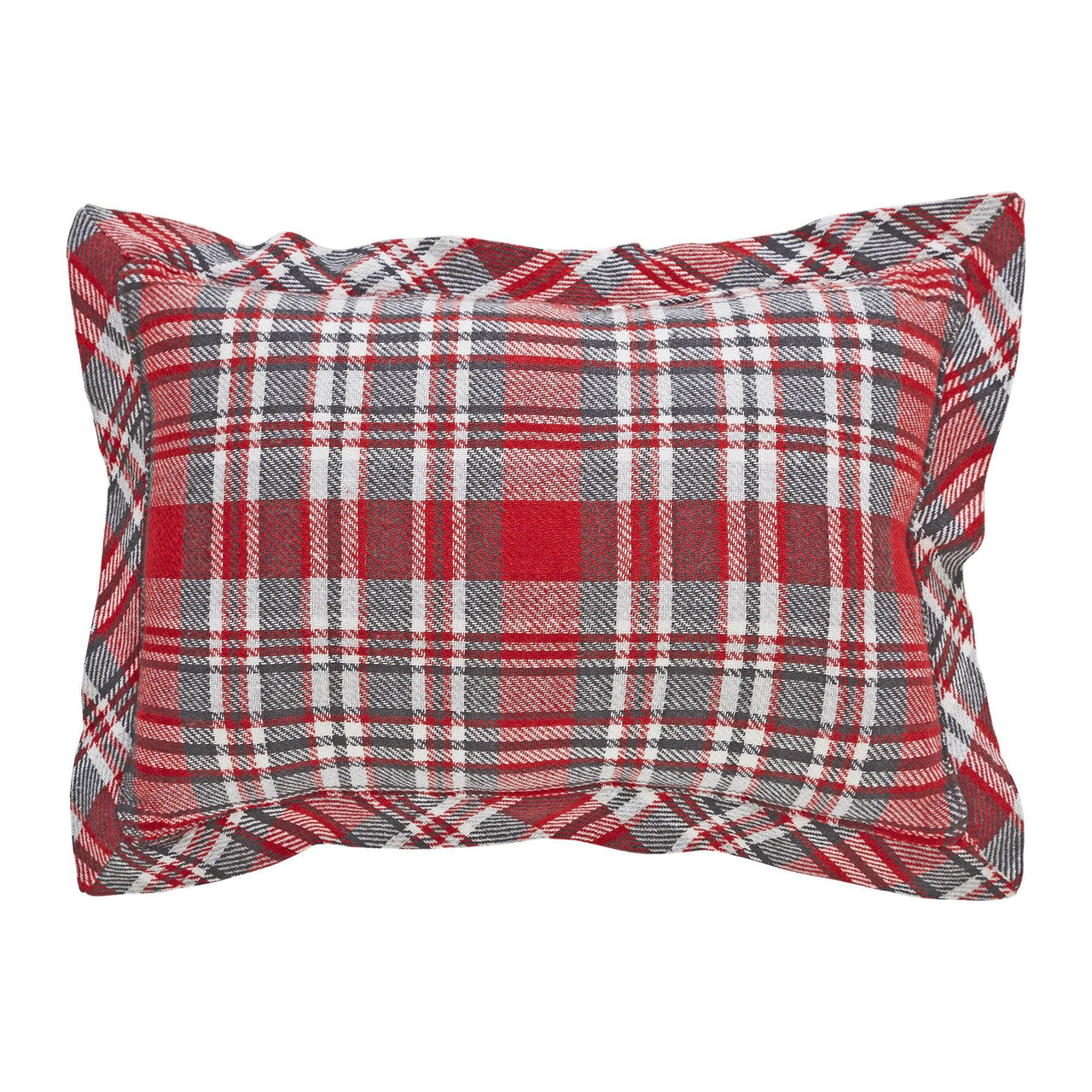 Gregor Plaid Merry Pillow 9.5x14 - The Fox Decor