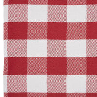 Annie Red Check Placemat Set of 2 13x19 - The Fox Decor