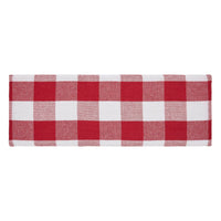 Annie Red Check Runner 8x24 - The Fox Decor