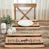 Cumberland Moose Placemat Set of 2 13x19 - The Fox Decor