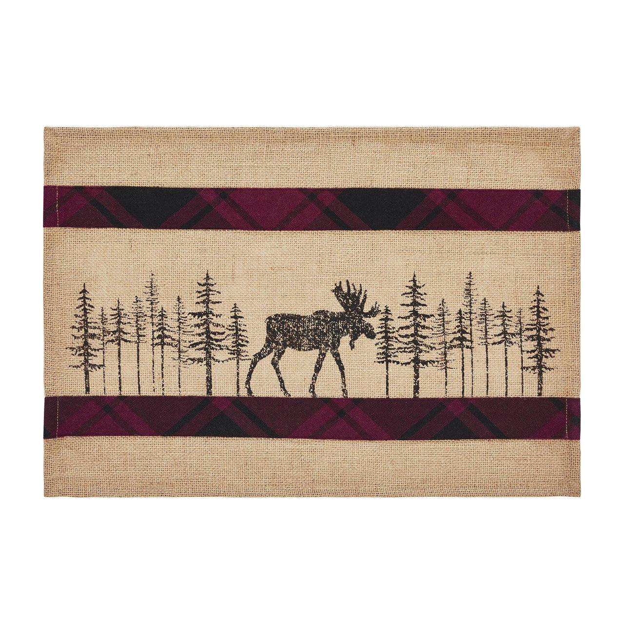 Cumberland Moose Placemat Set of 2 13x19 - The Fox Decor