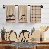 Cumberland Moose Tea Towel Set of 3 19x28 - The Fox Decor