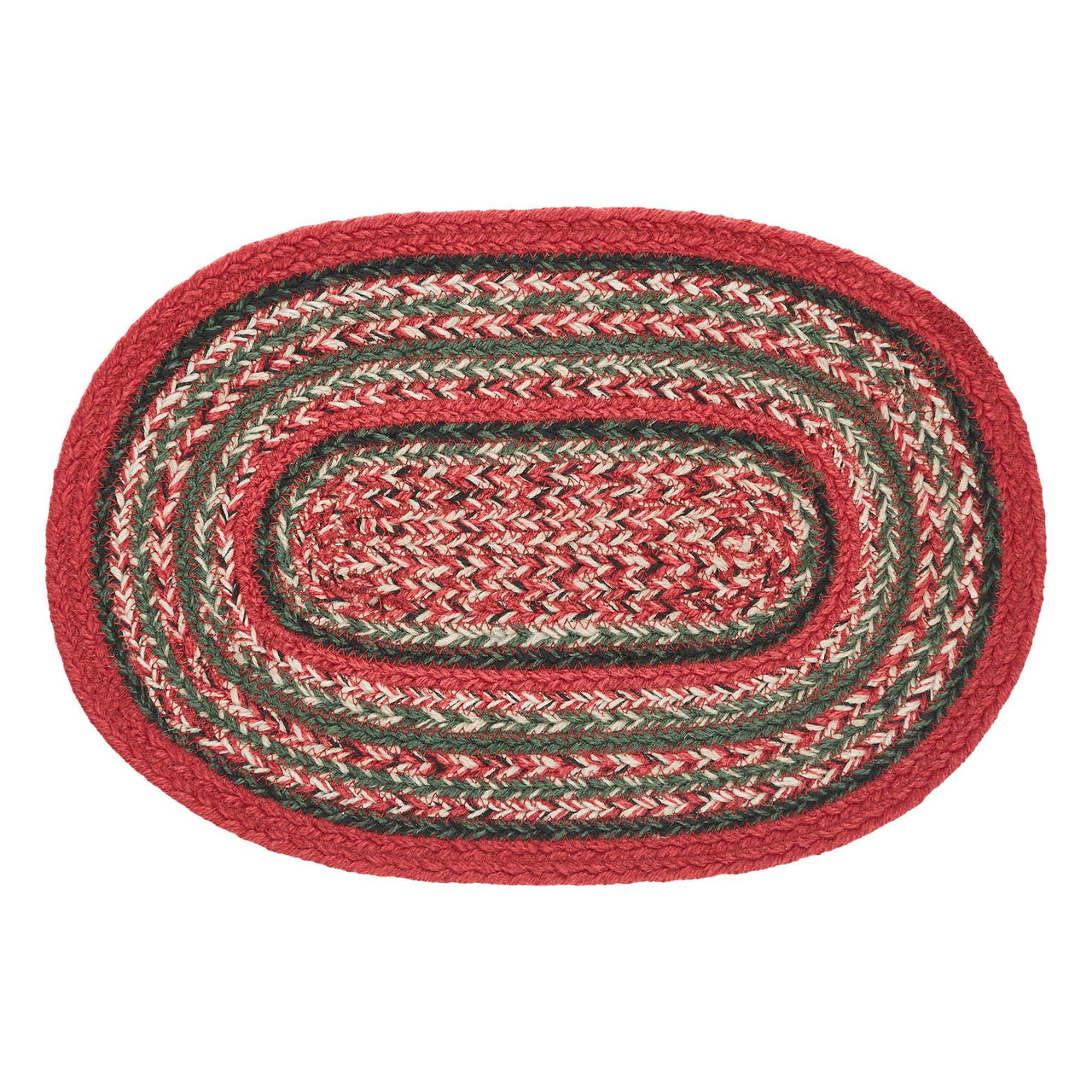 Forrester Indoor/Outdoor Oval Placemat 10x15 - The Fox Decor