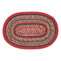 Forrester Indoor/Outdoor Oval Placemat 10x15 - The Fox Decor