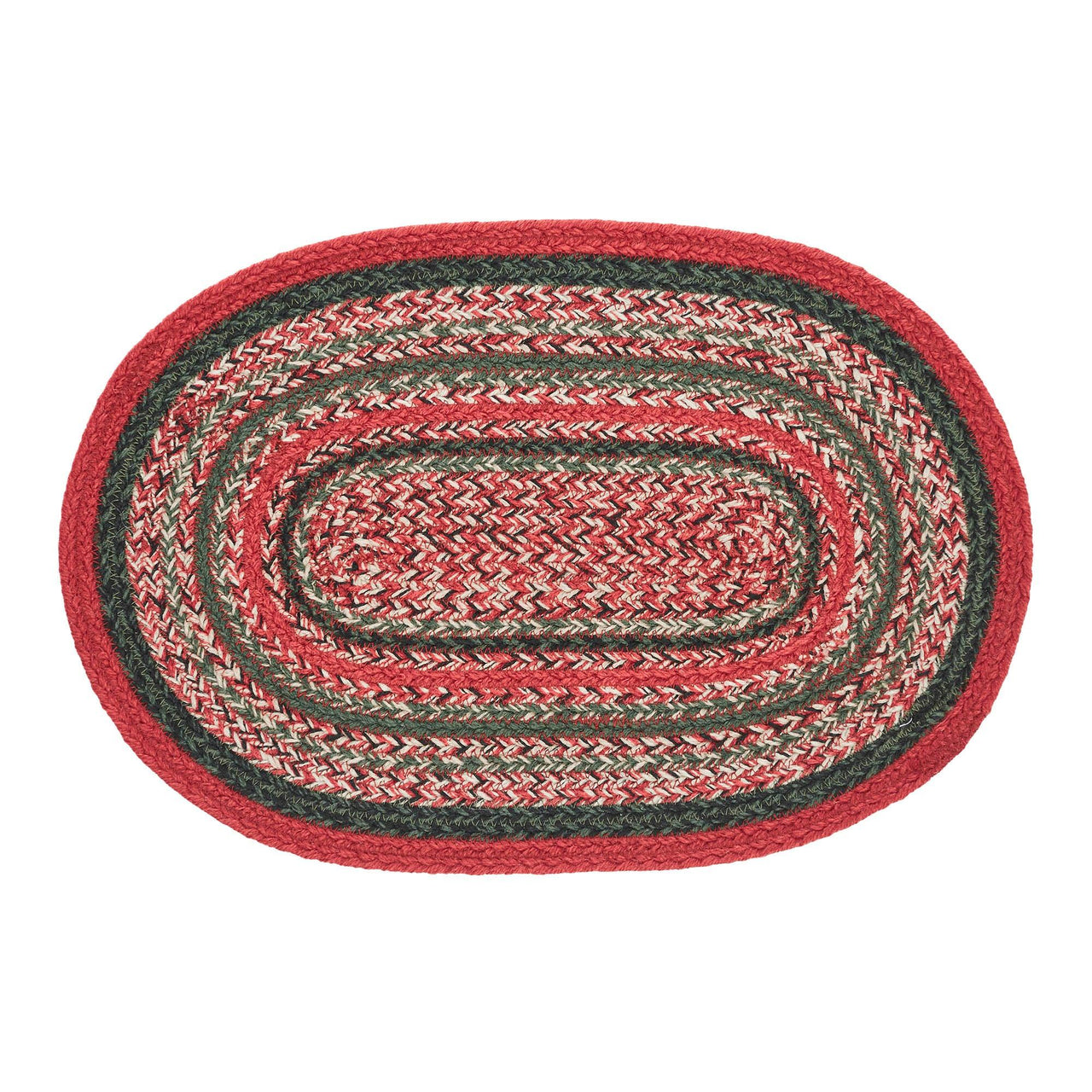 Forrester Indoor/Outdoor Oval Placemat 13x19 - The Fox Decor
