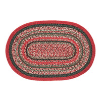 Forrester Indoor/Outdoor Oval Placemat 13x19 - The Fox Decor