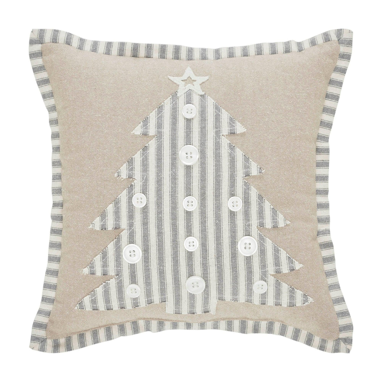 Grace Applique Tree Pillow 12x12 - The Fox Decor