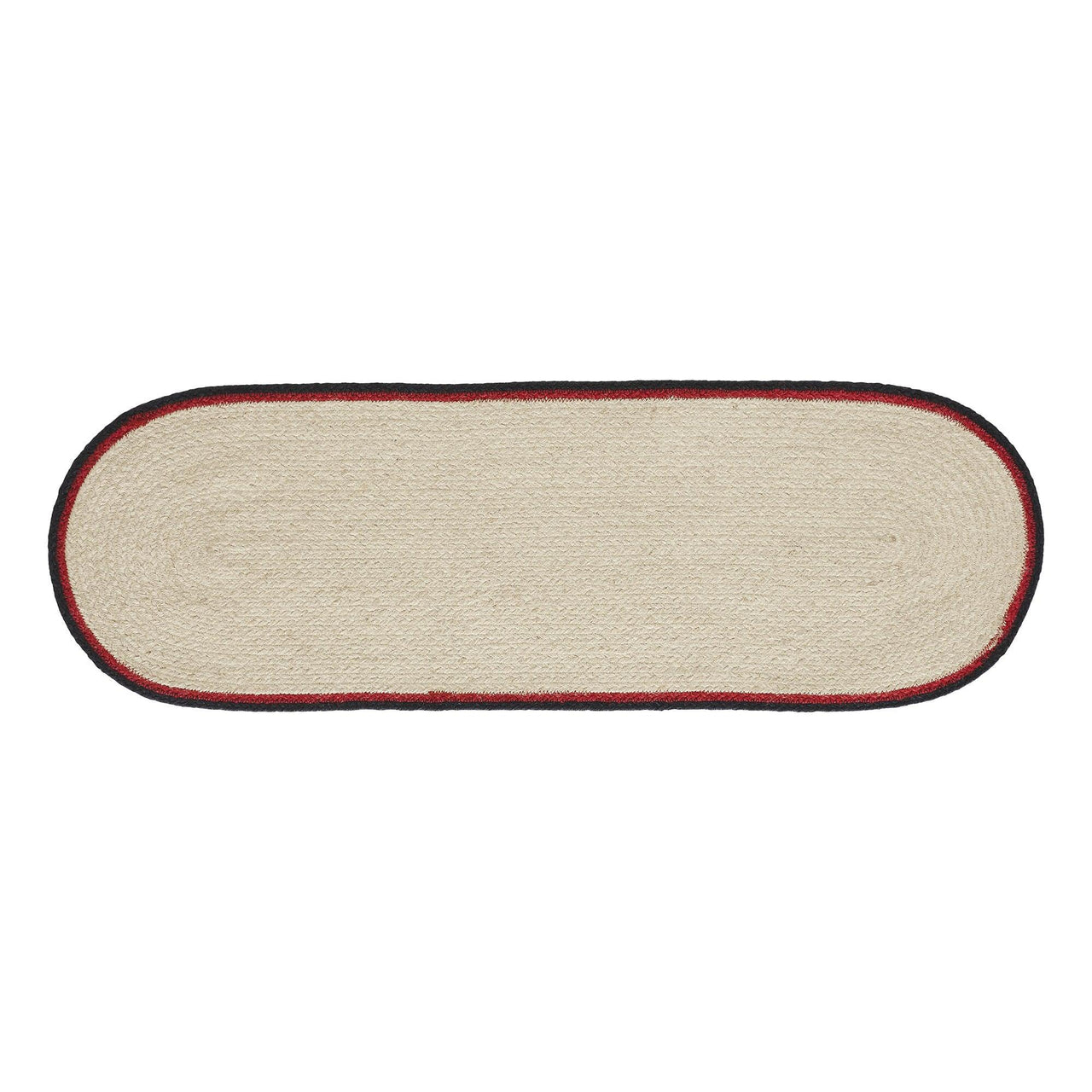 Jolly Ole Santa Jute Oval Runner 12x36 - The Fox Decor