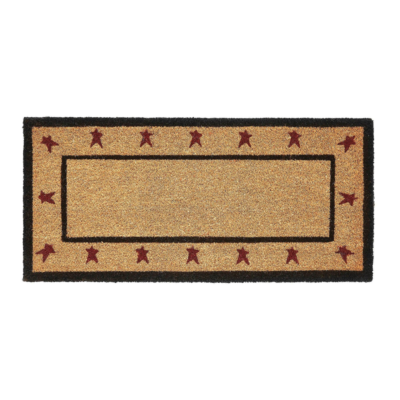 Connell Coir Rug Rect Stars 17x36 - The Fox Decor