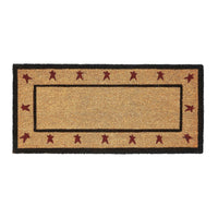 Connell Coir Rug Rect Stars 17x36 - The Fox Decor