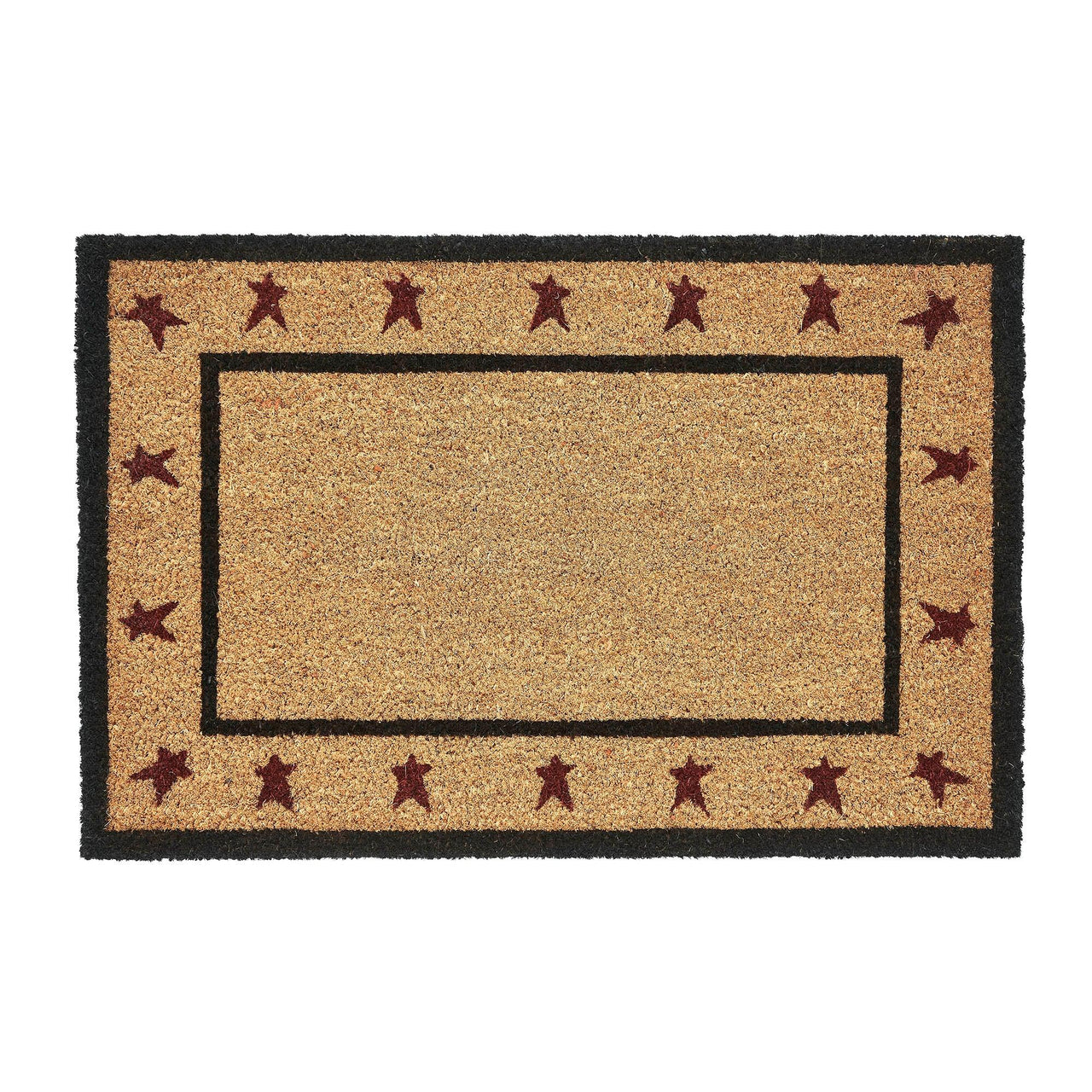 Connell Coir Rug Rect Stars 20x30 - The Fox Decor