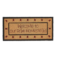 Connell Coir Welcome Rug Rect Stars 17x36 - The Fox Decor