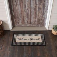 Finders Keepers Welcome Friends Coir Rug Rect 17x36 - The Fox Decor