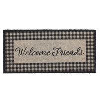 Finders Keepers Welcome Friends Coir Rug Rect 17x36 - The Fox Decor