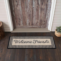 Finders Keepers Welcome Friends Coir Rug Rect 17x48 - The Fox Decor