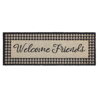 Finders Keepers Welcome Friends Coir Rug Rect 17x48 - The Fox Decor