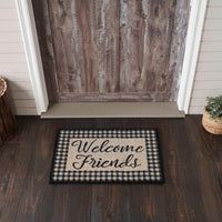 Finders Keepers Welcome Friends Coir Rug Rect 20x30 - The Fox Decor
