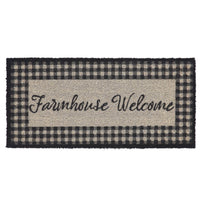 Finders Keepers Farmhouse Welcome Coir Rug Rect 17x36 - The Fox Decor