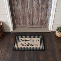 Finders Keepers Farmhouse Welcome Coir Rug Rect 20x30 - The Fox Decor