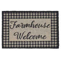 Finders Keepers Farmhouse Welcome Coir Rug Rect 20x30 - The Fox Decor