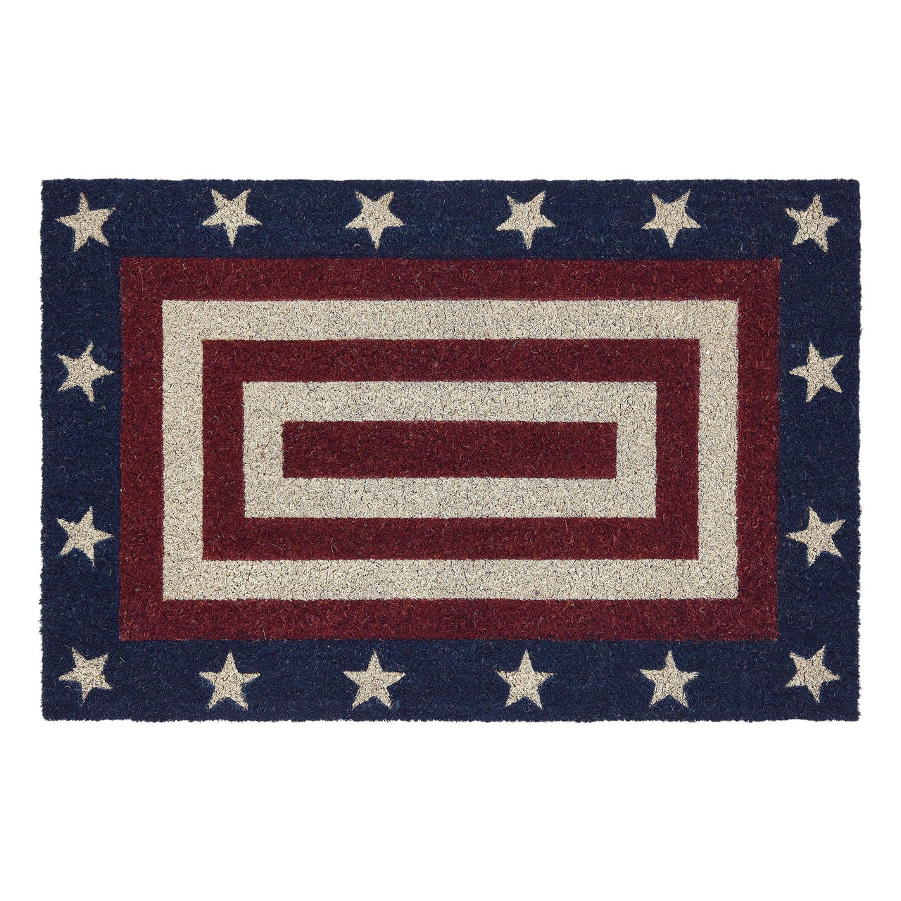 My Country Coir Rug Rect 20x30 - The Fox Decor