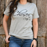Chosen T-Shirt, Grey Melange, Medium - The Fox Decor