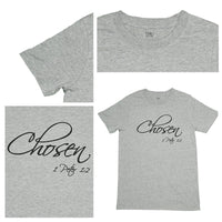 Chosen T-Shirt, Grey Melange, Medium - The Fox Decor