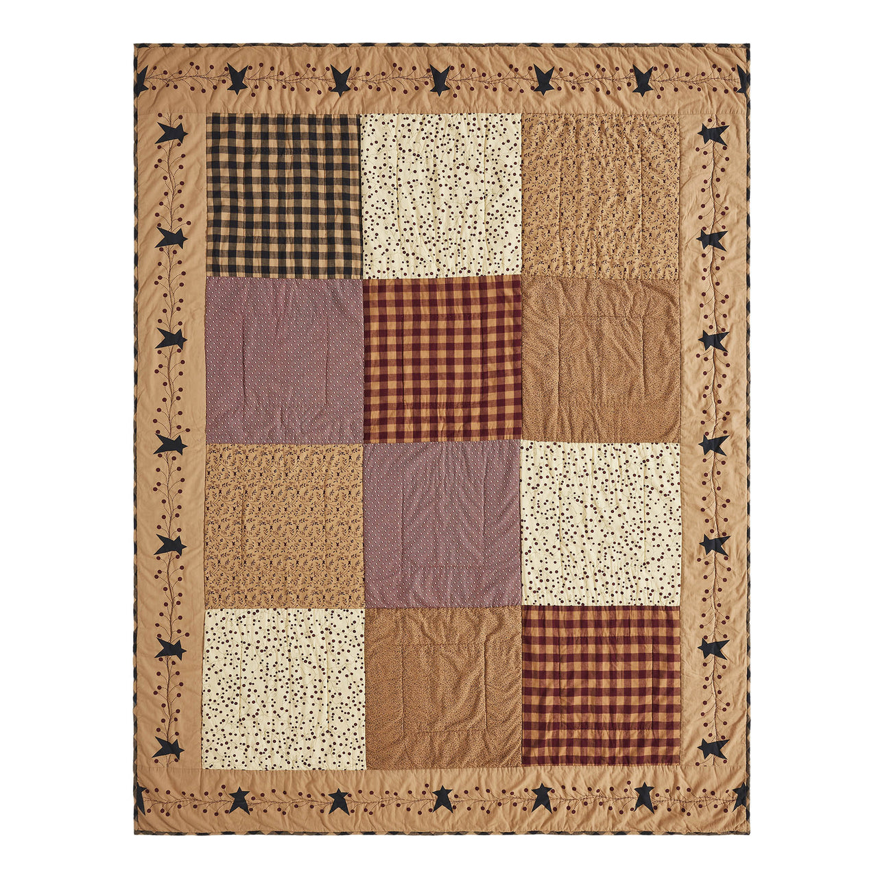 Pip Vinestar Twin Quilt 70Wx90L - The Fox Decor