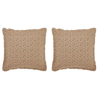 Pip Vinestar Fabric Euro Sham Set of 2 26x26 - The Fox Decor
